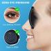 Ultrathin Light Blocking Sleep Mask for Women and Men - 3D Contoured Blindfold for Travel, Naps, Yoga, Shift Work - Soft Comfort Eye Shade Cover (Black) - Buy Online on GoSupps.com