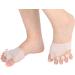Natudeco 2 Set Toe Separator Corrector Straightener Silicone Toe Thumb Valgus Orthosis for Overlapping Toes and Restore Toes - Buy Online on GoSupps.com