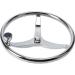 Amarine-made Stainless Steel Boat Steering Wheel 15-1/2 Dia with Turning Knob & 1/2-20 Nut - Ideal for Teleflex Cable Helm - Buy Online on GoSupps.com