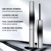 Lijieyou Curling Iron Mascara Lijieyou Mascara 3D Curling Eyelash Iron Mascara Metal Mascara Wand Three-Dimensional Curling Metal Steel Tube Mascara Waterproof Long Iron Mascara (Brown*C*2) - Buy Online on GoSupps.com