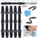 Buy Black Mask Holder (10 Pack) | Elastic Ear Relief & Slip-Resistant Washable Mask Extension for Comfort - Buy Online on GoSupps.com