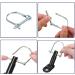 Universal Bicycle Trailer Coupling Adapter | Dog Trailer Clutch for Bikes - 2stk Fuse Splint Black - Buy Online on GoSupps.com