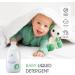 Ecogurus Baby Laundry Detergent 2L - Sensitive Skin Liquid Detergent - Non Bio Stain Remover - Eco-Friendly Laundry Solution - Buy Online on GoSupps.com