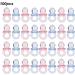 100 Pcs Baby Schnuller Acrylic Pacifiers - Birthday Party & Baby Shower Decorations | Mini Colorful Pacifiers for Baptism & Celebrations - Buy Online on GoSupps.com