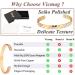 Vicmag Copper Magnetic Bracelet for Women Men - Adjustable Size - Ultra Strength Magnets - 99.9% Solid Pure Copper - Gift Box Included - Buy Online on GoSupps.com