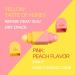 Heart Shaped Dual-use Lip Balm Stick - Honey & Peach | Moisturizing Lip Care in Red Gift Box | Perfect Gifts for Loved Ones - Buy Online on GoSupps.com