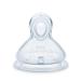 NUK Smooth Flow Nipples (2 pack) (0-6 month) Clear