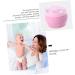 SECFOU Baby Powder Bath Set - Infant Sponge & Makeup for Kids - Talcum Powder Container - Pink Body Puff Kit - 2 Sets - Buy Online on GoSupps.com