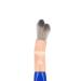 Bdellium Tools Golden Triangle 971 Large Slanted Double Dome Blender | Vegan Synthetic Makeup Brush for Foundation Application & Blending - Blue (1pc - Buy Online on GoSupps.com