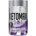 NDS Nutrition Keto-Max Advanced 3-in-1 - Keto Pills for Fat Loss Support Carb Blocker Appetite Suppressant - White Kidney Bean, Chitosan, Raspberry Ketones, and Vanadium (90 Capsules)