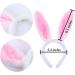 BJ-SHOP Bunny Ears Rabbit Headband Plush for Easter Costume Party Decoration - Buy Online on GoSupps.com