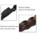 Headband Hair Braid Natural Looking Synthetic Hair Piece Extension Highlighted Plaited Braids Elastic Stretch Hairpiece Women Girl Beauty Accessory - Maroon & Ash Brown - Buy Online on GoSupps.com