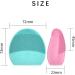 Silicone Face Cleansing Brush Waterproof USB Rechargeable Timer and Extra Soft Silicone for Nail Polish and Face Scrub Anti-Ageing Waterproof Face Cleanser (Pink) - Buy Online on GoSupps.com