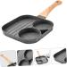 Zerodeko 3 Pcs Omelet Pan Fried Egg Pan Breakfast Frying Pan Portable Cooking Stove Steak Grill Pan Non Stick Baking Pan Portable Gas Stove Mini Baking Pans Cooking Utensils Japanese-Style 38.5x19.5x3cmx3pcs Assorted Colorx3pcs - Buy Online on GoSupps.com