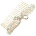 POPETPOP Alloy Rhinestone Hair Comb Bride Accessories Bridesmaid Hair Accessories Wedding Hair Accessories for Brides Bridal Hair Comb Wedding Headpiece Prom Hair Accessories Comb Headband