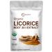 Organic Licorice Root Extract 20:1 Powder, 8 Ounce (1 Year Supply), Pure Licorice Tea Powder, Positively Helps Soothe Cough, Sore Throat, Clear and Comfortable Breathing, No GMOs and Vegan Friendly