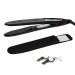 LOVANI Professional Flat Iron 450F LCD Display Salon Super Slim Hair Straightener with Heat Resistant Bag 2 Salon Clips Black
