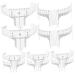 DRESSOOS Eyebrow Ruler Stencils 10pcs Eyebrow Design Ruler Disposable Eyebrow Stencil Tools Eyebrow Face Ruler Eyebrow Shape