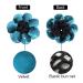 NAIHOD 4 Pcs Crochet Hair Bun Cover Net - Women Elastic Hair Snood for Styling & Decoration | Professional Hair Accessories - Buy Online on GoSupps.com