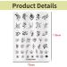 RUNRAYAY Nail Stamping Plate Leaf Flower Nature Template Image Design Plates for Nail Art Decoration and DIY Nail Art - 7.6 x 10.2Cm - Buy Online on GoSupps.com