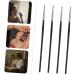 Didiseaon Thin Eyeliner Brush 4pcs Fine Eyeliner Brush Eyeliner Pencil Eyeshadow Applicator Cosmetic Brush Make up Eyebrow Line - Buy Online on GoSupps.com