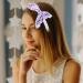 Totelux Mermaid Headband - Reversible Fish Tail Hair Hoop with Pearl for Women & Girls - Light Purple - Buy Online on GoSupps.com