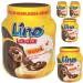 Pufai Lino Lada Duo Milk and Hazelnut Spreads 350g (Pack of 5)