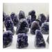 Crystals Stones Natural Purple Quartz Crystal Stone Geode Brazil Amethyst Cluster 200G-2000G for Decoration JIZTGEDM (Color : Dark Gray)