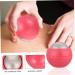 Sewoart Hand Massage Ball - Trigger Point Tool for Muscle Relief | Ice Ball Massage Device & Facial Tool | Fitness Meridian ABS - Pink (6.5x6.5x6cm) - Buy Online on GoSupps.com