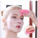 Yeadmal Silicone Facial Cleaning Brush 2-Part Soft Face Scrubber for Women | Pink & Purple Face Brush for Deep Cleaning - Buy Online on GoSupps.com