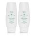 Bio aloe vera gel 99% - moisturizer for skin & hair - without fragrance & dye - vegan - relieves skin complaints & regenerates the skin (2x 150 ml) 150 ml (2 -pack)