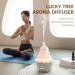 SereneMist Aroma Diffuser with Remote Control - 300ml Essential Oil Diffuser & Humidifier Christmas Lucky Tree Design 7-Color LED Light - Ideal for Home & Office - Buy Online on GoSupps.com