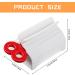 30-Piece Rolling Tube Toothpaste Squeezer Stand - Rotating Dispenser for Bathroom - Blue/Red/Green - Buy Online on GoSupps.com