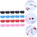 20 Pairs Anti-Slip Silicone Glasses Holder Slip-Proof Slide Protection for Sunglasses & Eyeglasses Colorful Pebble Design for Kids & Adults - Buy Online on GoSupps.com