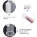 Agatige 10pcs Baby Finger Toothbrush - Soft Silicone Infant Toothbrushes for Newborns | International Shipping Available - Buy Online on GoSupps.com