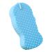Body Bath Sponge PVA Kids 3D Body Scrubber Reusabl Body Shower Sponges Body Sponge for Foaming Exfoliiating Sponge for Dead Skin Removal Body Wash Women Adults & Kids Blue
