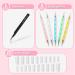 Naler Glitter Nail Art Sequins Iridescent Manicure Flake Colorful Nails Sequins Make Up DIY Nail Stickers Decorations for Women Girl 12 Boxes - Buy Online on GoSupps.com