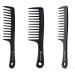 HYOUJIN Black Wide Tooth Detangling Comb - Best Styling for Curly Wet Long Hair - Buy Online on GoSupps.com