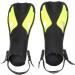 BOLORAMO Swimming Fins for Adults - Premium Diving Fins in Black & Yellow (Size 9-11 / 42-45) - Perfect for Open Water Adventures - Buy Online on GoSupps.com