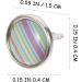 EXCEART Mini Brads: Small Round Metal Paper Fasteners - Pastel Colors for Scrapbooking, Crafting, DIY - 6-12mm - 1 Box - Buy Online on GoSupps.com
