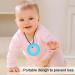 Kids Safe Silicone Chew Necklace for Teething Pain Relief - Dark Blue - Buy Online on GoSupps.com