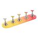 Mikinona 1 Set Nail Practice Holder Fake Nail Holder Acrylic Nail Stand Nail Art Practice Manicure Magnetic Nail Stands Shower Squeegee Decor Manicure Nail Display Plastic Cosmetic