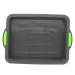 Zerodeko Pasta Dish Silicone Gummy Molds Bread Mold Chocolate Silica Gel Biscuit Box Chocolate Candy Molds Ceramic Dinner Plate