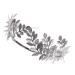 Anglacesmade Silver Leaf Crown Headband for Bridal Wedding Prom - Women's Hair Accessories - Buy Online on GoSupps.com