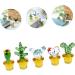 Zerodeko Car Toys 5 Pcs Cactus Decoration Cactus Figurine Vitroleros Para Mini Ornament Steam Cleaner Glass Sculpture Glass Cactus Decor Mini Figurine Crafts Car Glasses Soda Lime Glass - Buy Online on GoSupps.com