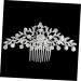 Ipetboom Hair Comb Rhinestone Comb Hair Accessory for Women Womens Accessories Bridal Headpiece Bridal Accessories Diamond Headpiece Hair Accessories for Women Prom Hairpin Women's Pearl - Buy Online on GoSupps.com
