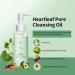 Heartleaf Pore Control Cleansing Oil 100ml Korean Cleansing Oil to Reduce Blackheads Remove Makeup with Olive Grape Seed and Avocado Oils - Buy Online on GoSupps.com