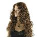 BGHJUE Lace Front Wig for Brown Women - High Density Heat Resistant Long 60cm Curly Hair - Buy Online on GoSupps.com