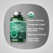 Piping Rock Organic Spirulina Capsules 1000mg | 300 Tablets | Blue Green Algae Pills | Vegetarian Non-GMO Gluten Free Supplement - Buy Online on GoSupps.com