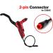 CooMeng Zoom H876E Electric Power-Off Hydraulic Brake Set with 180mm Rotors | Pre-Bled Disc Brake for eBike/E-Scooter | Black - Buy Online on GoSupps.com